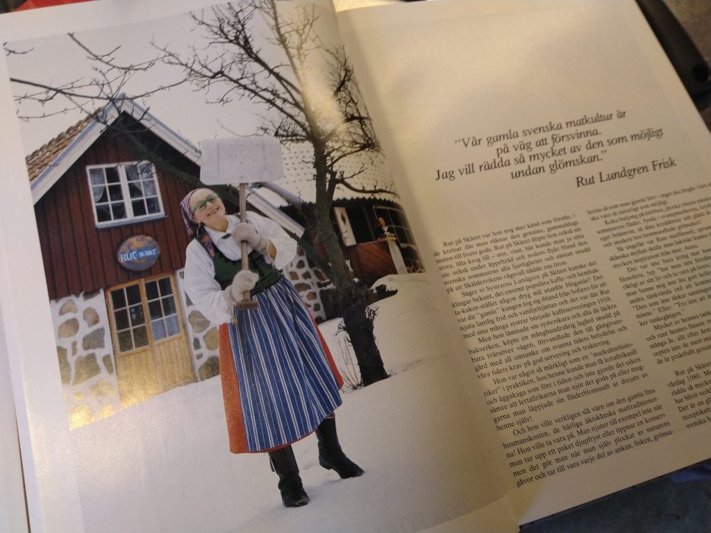 We found a lovely book with old Swedish recipes